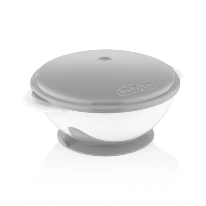  Vakumlu Mama Tabağı 565 Gri