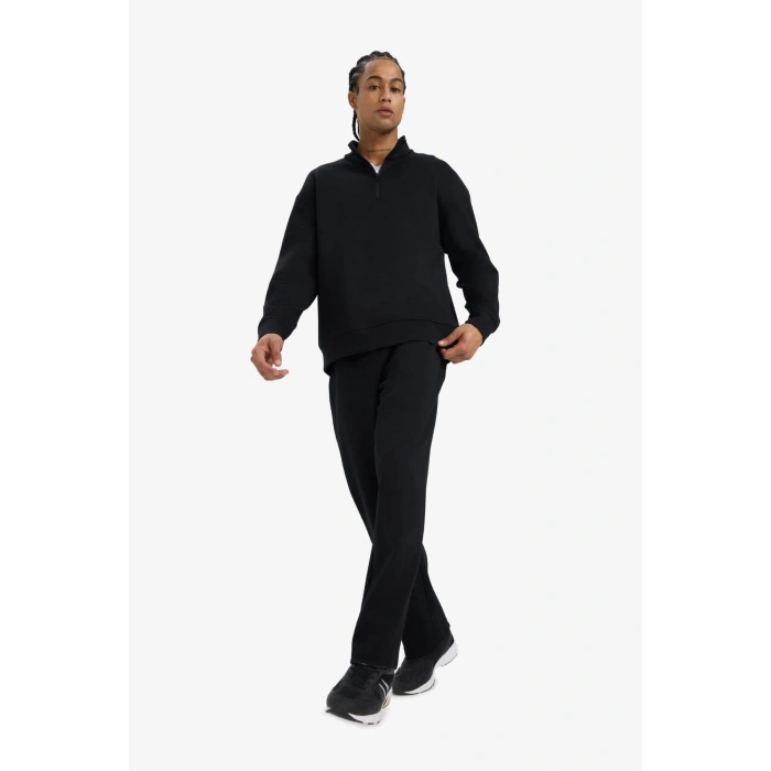 Wide Leg Beli Bağcıklı Geniş Paça Bol Eşofman Altı E9432AX25AU