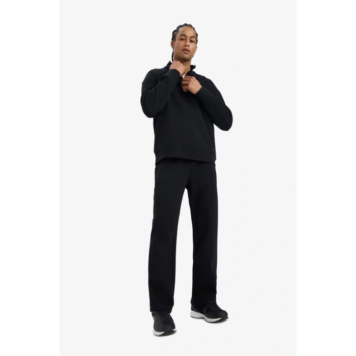 Wide Leg Beli Bağcıklı Geniş Paça Bol Eşofman Altı E9432AX25AU