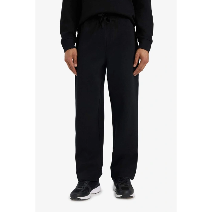 Wide Leg Beli Bağcıklı Geniş Paça Bol Eşofman Altı E9432AX25AU