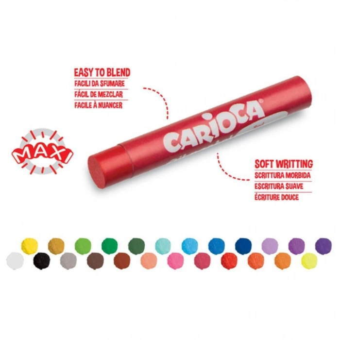 Yağlı 24lü Pastel Boya Kalemi 43278