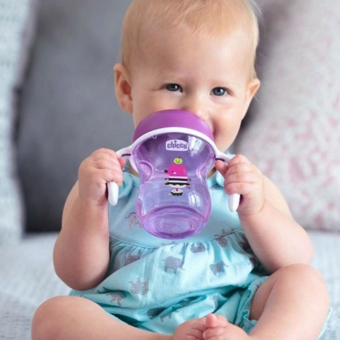 Yarı Yumuşak Uçlu Alıştırma Bardağı 6 Ay+ Erkek