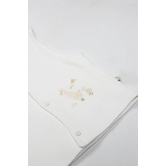 Yelek Çift Taraflı Welcome Duck 18104 Sarı-Ekru