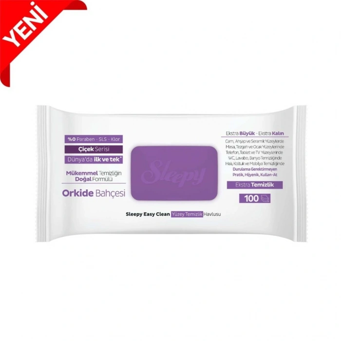 Yüzey Temizlik Havlusu 100 Adet  e