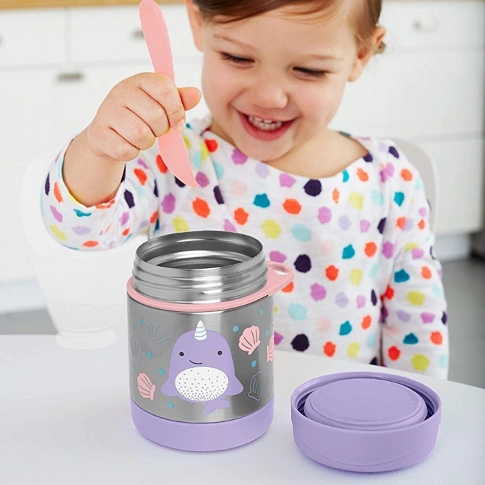 Zoo Paslanmaz Çelik Termos 325 ml Narwhal