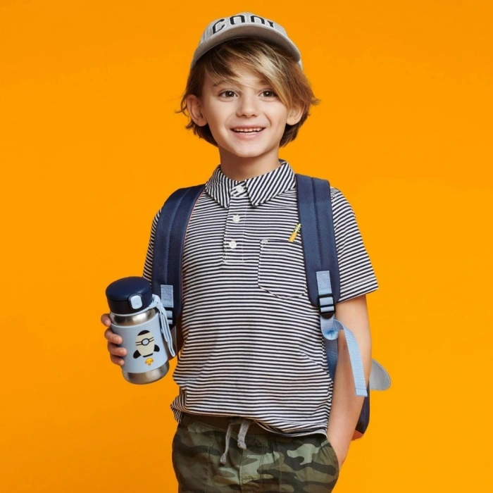 Zoo Pipetli Paslanmaz Çelik Suluk 350 ml Roket