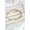 316L Çelik Gold Renk 65 mm Kadın Kelepçe Bileklik