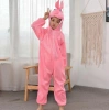Çocuk Tavşan Kostümü Pembe Renk 4-5 Yaş 100 cm