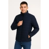 ERKEK BOMBER MONT CEKET – SU İTİCİ KUMAŞ, KAPİTONE ASTARLI, FERMUARLI, KIŞLIK - LACİVERT
