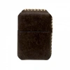 Handmade El Yapımı Hakiki Deri Zippo Modeli Çakmak - AG02001 - Koyu Vizon