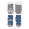 Hayvan Figürlü Kaymaz Erkek Soket Çorap 2Li BS10119 İndigo