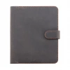İsme Özel Çıtçıtlı Fonksiyonlu iPad Organizer - 10,9 (İnç) - %100 Crazy Deri - ET01004 - Kahverengi