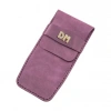 İsme Özel Çok Amaçlı Aksesuar Kılıfı - %100 Rainbow Deri - AK01002 - Mor