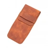 İsme Özel Çok Amaçlı Aksesuar Kılıfı - %100 Rainbow Deri - AK01002 - Tobacco