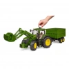 John Deere 7R 350 Kepçeli Traktör Ve Römork BR03155