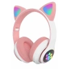Karler Bass STN28 Kablosuz Kedi Kulaklık - Pembe