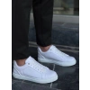 KB-BX1  Kuback Beyaz Cilt Yüksek Beyaz Taban Günlük Erkek Ayakkabı