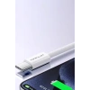 Konfulon DC82 1M 60W Type-C to Type-C  PD Hızlı Şarj Kablo - Beyaz