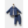 Moi Noi Ceketli Takım Mnb5321 Navy Blue