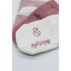 NessiWorld Puanlı Kaymaz Penye Soket Çorap 3Lü BS10108 Pudra