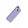 Newface Apple iPhone 15 Plus Regal Magsafe Standlı Kapak - Lila