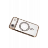 Newface Apple iPhone 17 Air Joke Simli Magneticsafe Kılıf - Gold