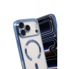 Newface Apple iPhone 17 Pro Kross Magneticsafe Kapak - Sierra Blue