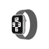 Newface Apple Watch 38mm Ayarlı Solo Silikon Kordon - Gri