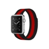 Newface Apple Watch 38mm Metal Mıknatıslı Kordon - Siyah-Kırmızı