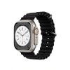 Newface Apple Watch 38mm Ocean Kordon - Siyah