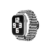 Newface Apple Watch 38mm Star Kordon - Zigzag Siyah-Beyaz