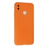 Newface Huawei P Smart 2019 Kılıf Nano içi Kadife Silikon - Turuncu