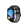 Newface Huawei Watch Fit 2 Spor Delikli Kordon - Siyah-Gri