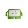 Newface iPad 10.2 (7.nesil) Kılıf Karakter Tablet Silikon - Yeşil