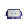 Newface iPad 4 9.7 Kılıf Karakter Tablet Silikon - Mor