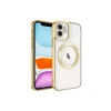 Newface iPhone 11 Kılıf Kross Magneticsafe Kapak - Gold