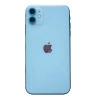 Newface iPhone 11 Neon Fosforlu Kamera Lens - Mavi