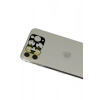 Newface iPhone 11 Pro Max Rainbow Kamera Lens Koruma Cam - Gold