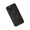 Newface iPhone 14 Plus Kılıf Jack Magneticsafe Lens Silikon - Siyah