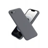 Newface iPhone 16E Kılıf First Silikon - Gri