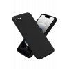 Newface iPhone 16E Kılıf First Silikon - Siyah
