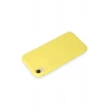 Newface iPhone XR Kılıf First Silikon - Sarı