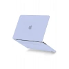 Newface Macbook Pro 13 2020 Macbook Buzlu Kapak - Lila