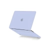 Newface Macbook Pro 13 2021 Macbook Buzlu Kapak - Lila