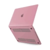 Newface Macbook Pro 13 2021 Macbook Buzlu Kapak - Pembe