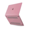 Newface Macbook Pro 13 2021 Macbook Buzlu Kapak - Pembe