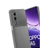 Newface Oppo A5 4G Auto Focus Karbon Kapak - Gri