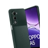 Newface Oppo A5 4G Auto Focus Karbon Kapak - Koyu Yeşil
