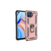 Newface Oppo Reno 4 Lite Kılıf Sofya Yüzüklü Silikon Kapak - Rose