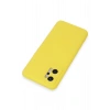 Newface Realme 9i 4G Kılıf Nano içi Kadife Silikon - Sarı